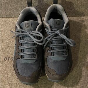 Women’s Merrell Gray and Brown Athletic Shoes